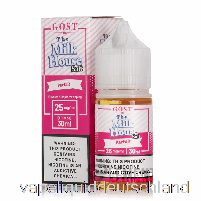 Parfaitsalze – The Milk House – Gost Vapor – 30 Ml, 50 Mg Vape-Flüssigkeit